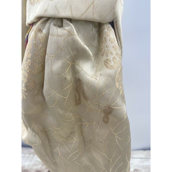 Vintage Large GEISHA GIRL In Hanbok Handmade Asian Art Sculpture Statue 20" - Picture 7 of 12